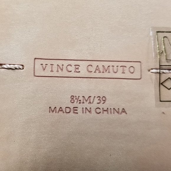 Vince Camuto Graceny Platform Sandal, Brown Leather, Womens Size 10 - Picture 11 of 12